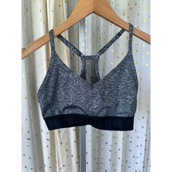 Victoria's Secret PINK Ultimate Lightly Lined Wireless Mesh Back Sports Bra XS - Picture 5 of 6